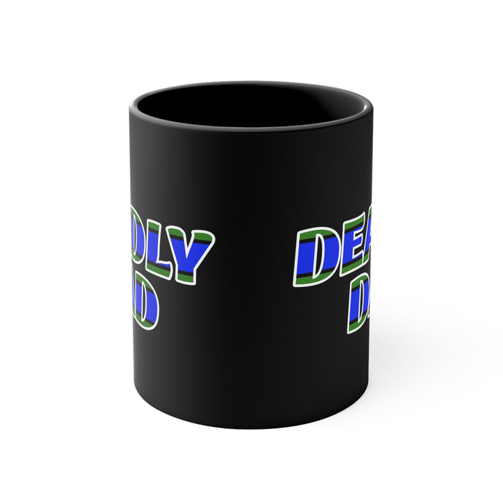 Deadly Dad (Island Style) - Colourful Accent Mug