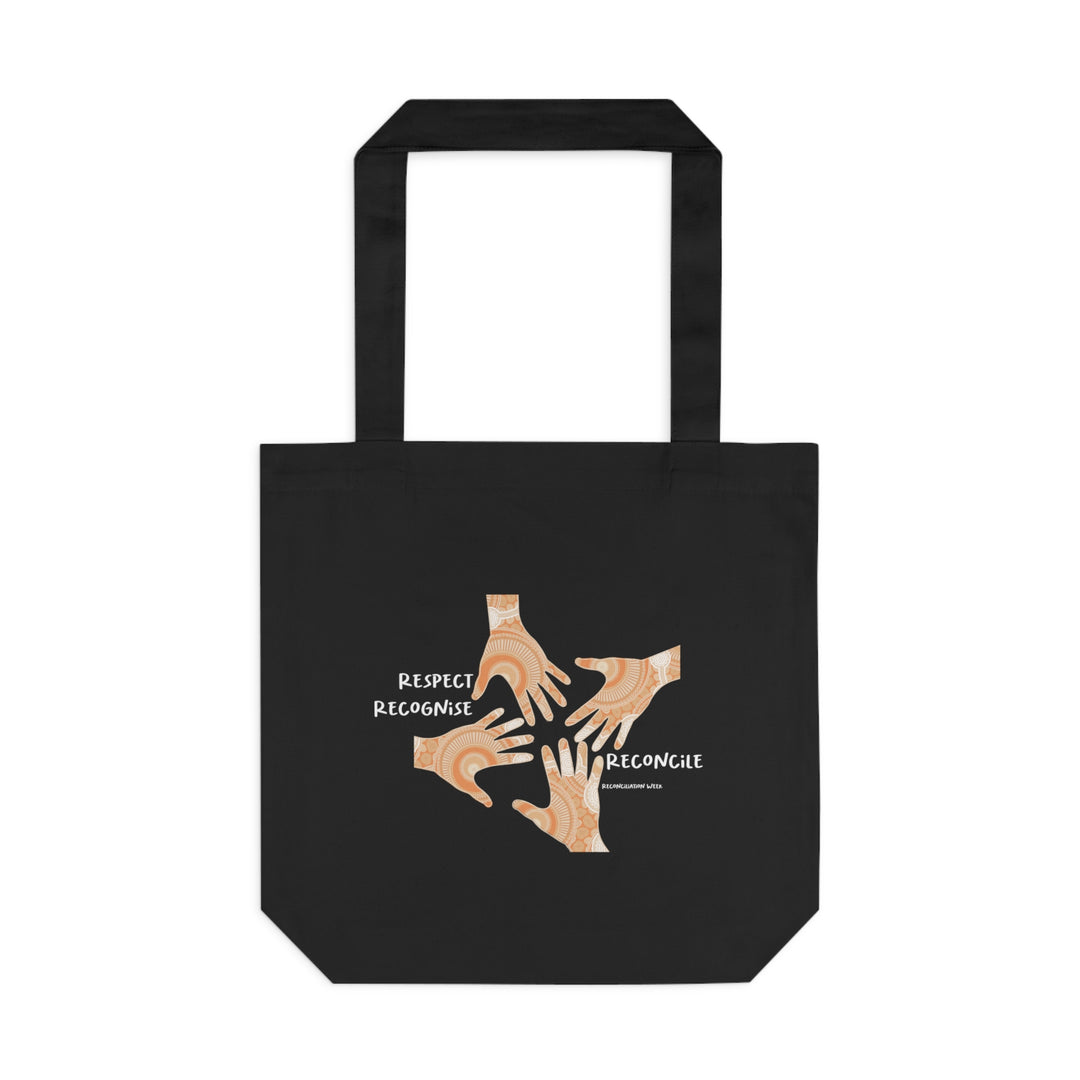 Respect, Recognise, Reconcile - Cotton Tote Bag