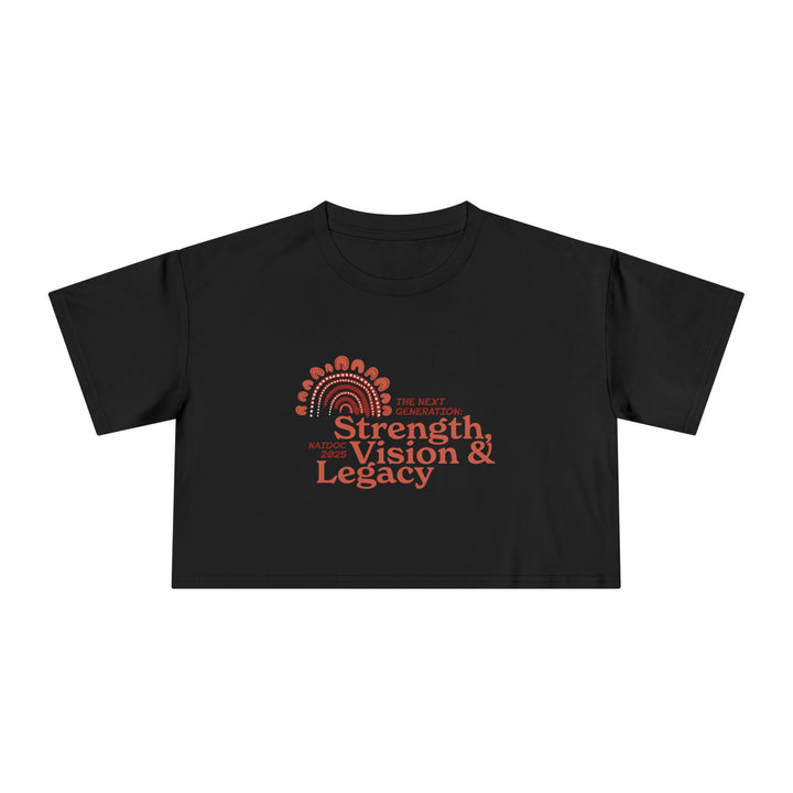 Strength, Vision & Legacy - NAIDOC 2025 Women's Cropped T-Shirt