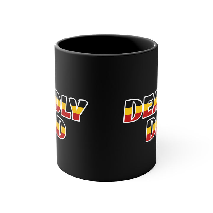 Deadly Dad (Strong and Deadly) - Colourful Accent Mug