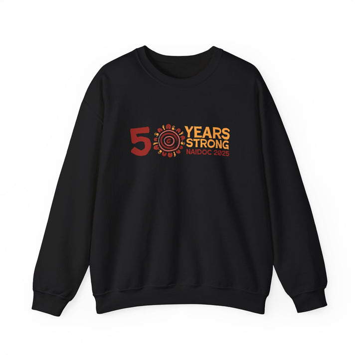 50 Years Strong - NAIDOC 2025 Unisex Sweatshirt