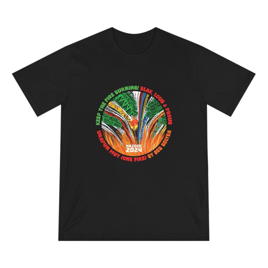 One Fire - NAIDOC 2024 Unisex Organic T-shirt