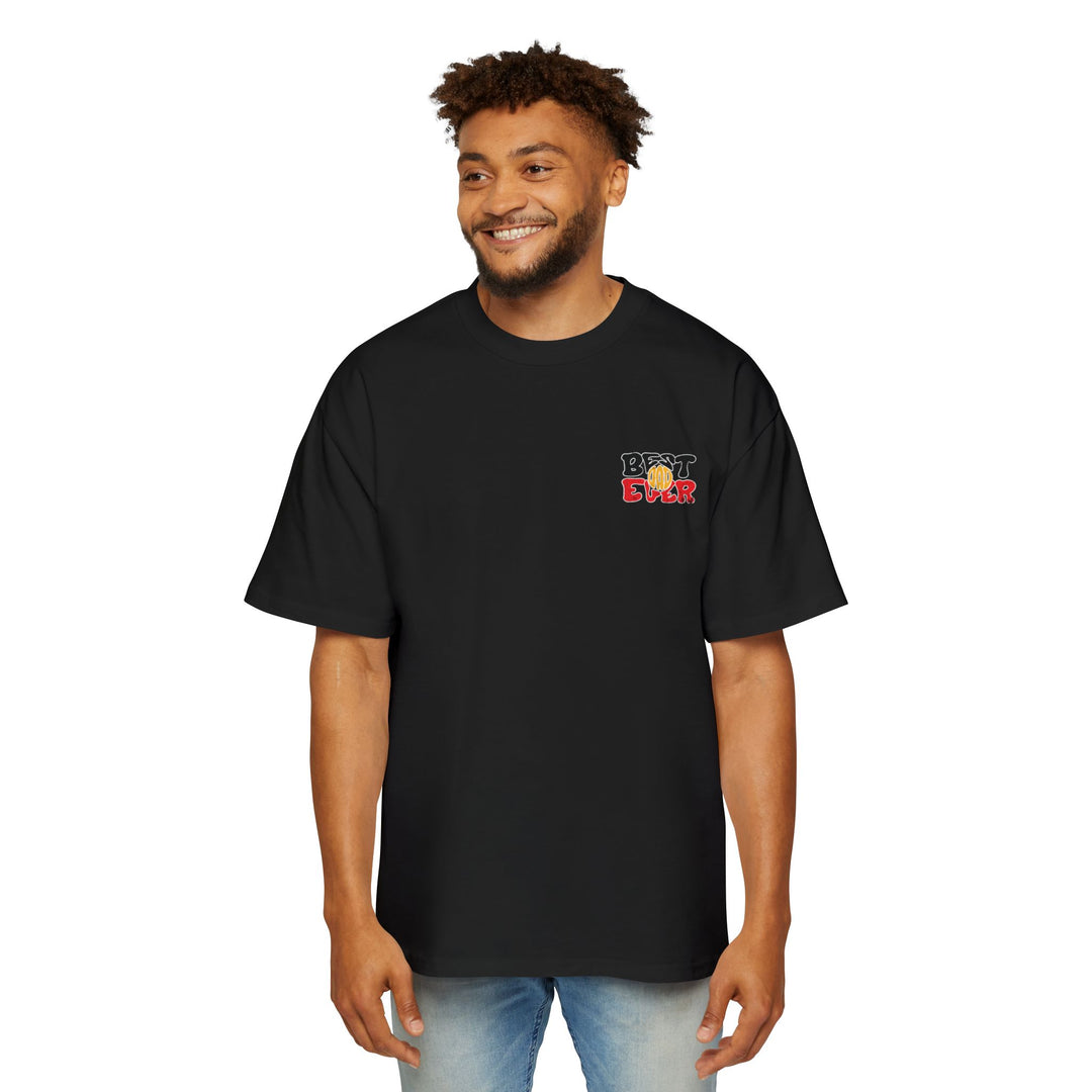 Best Dad Ever (Pocket Print) - Men's Oversized Tee