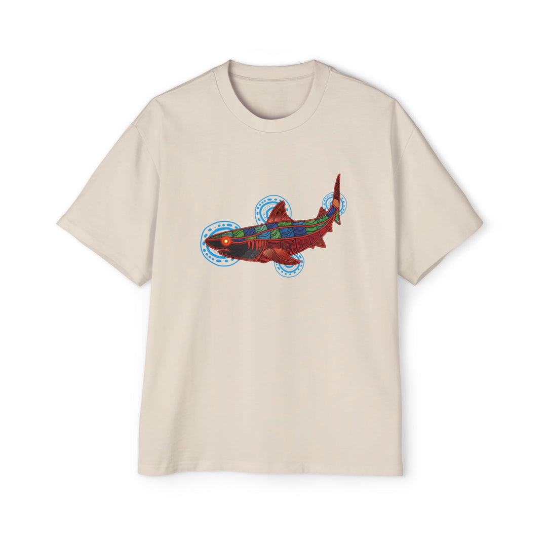 Tiger Shark – Shadows - Men's Oversized Tee