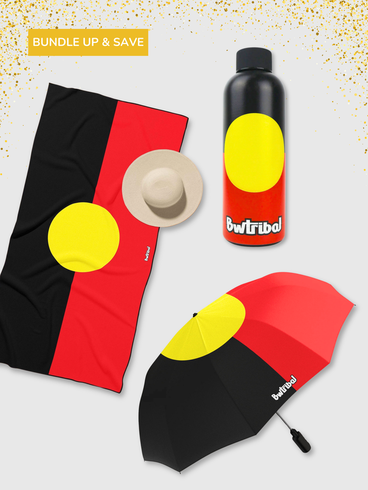 Aboriginal Flag - Beach Gift Bundle