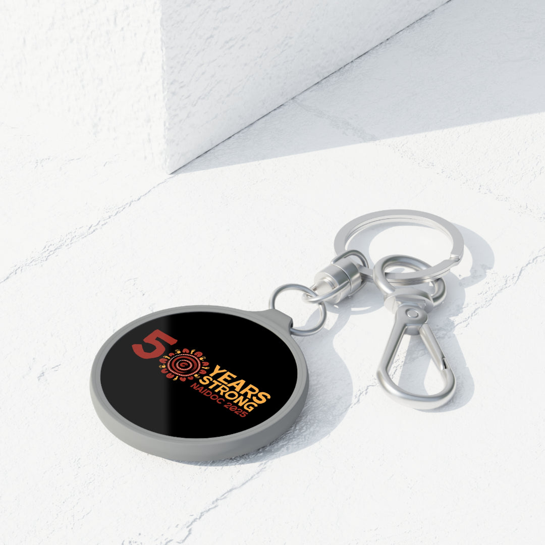 50 Years Strong  - NAIDOC 2025 Key Ring Tag