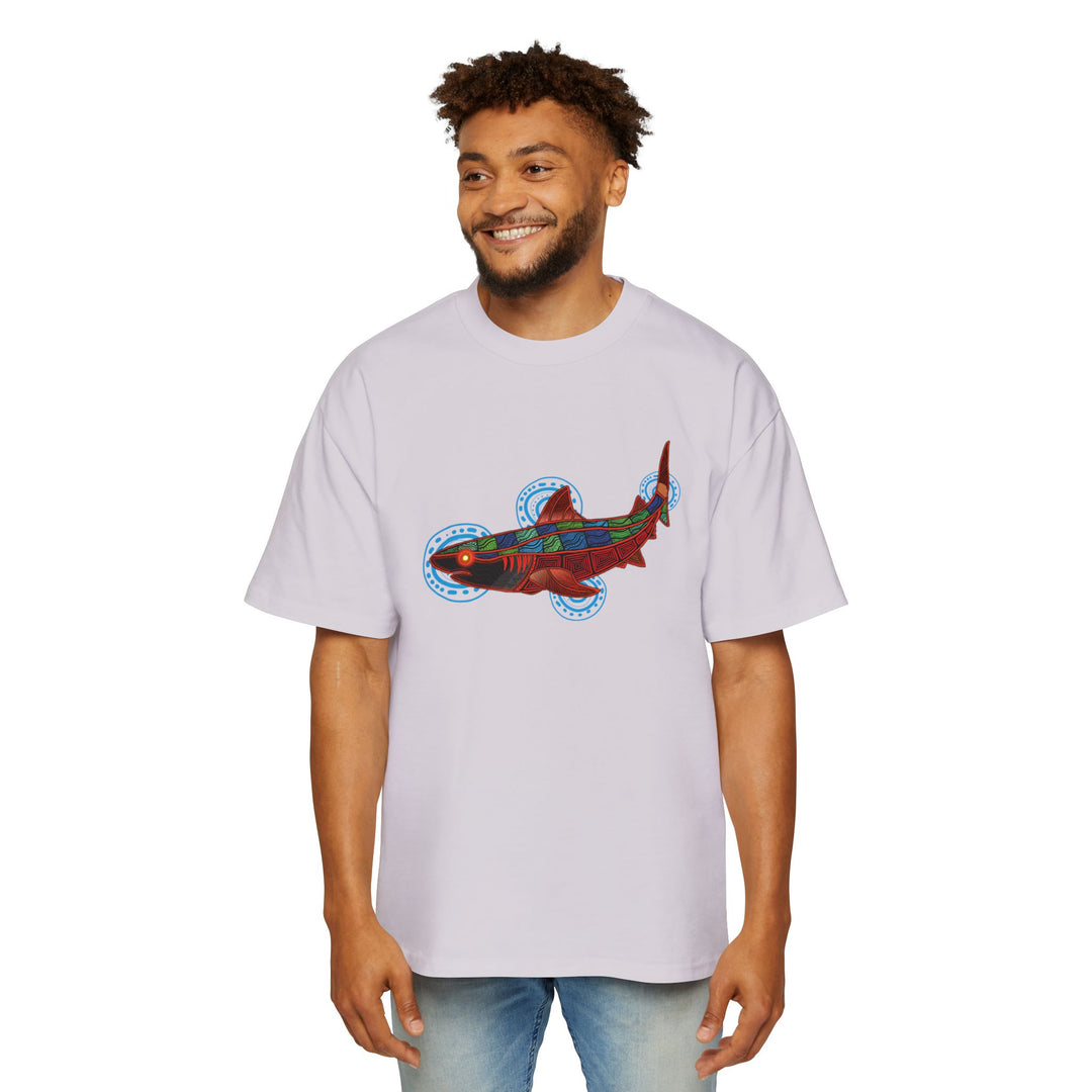 Tiger Shark – Shadows - Men's Oversized Tee