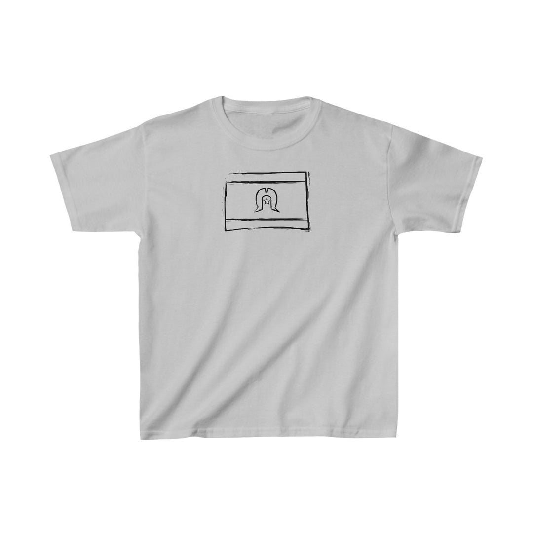 Strait Lines (TSI Flag) - Kids' Cotton Tee