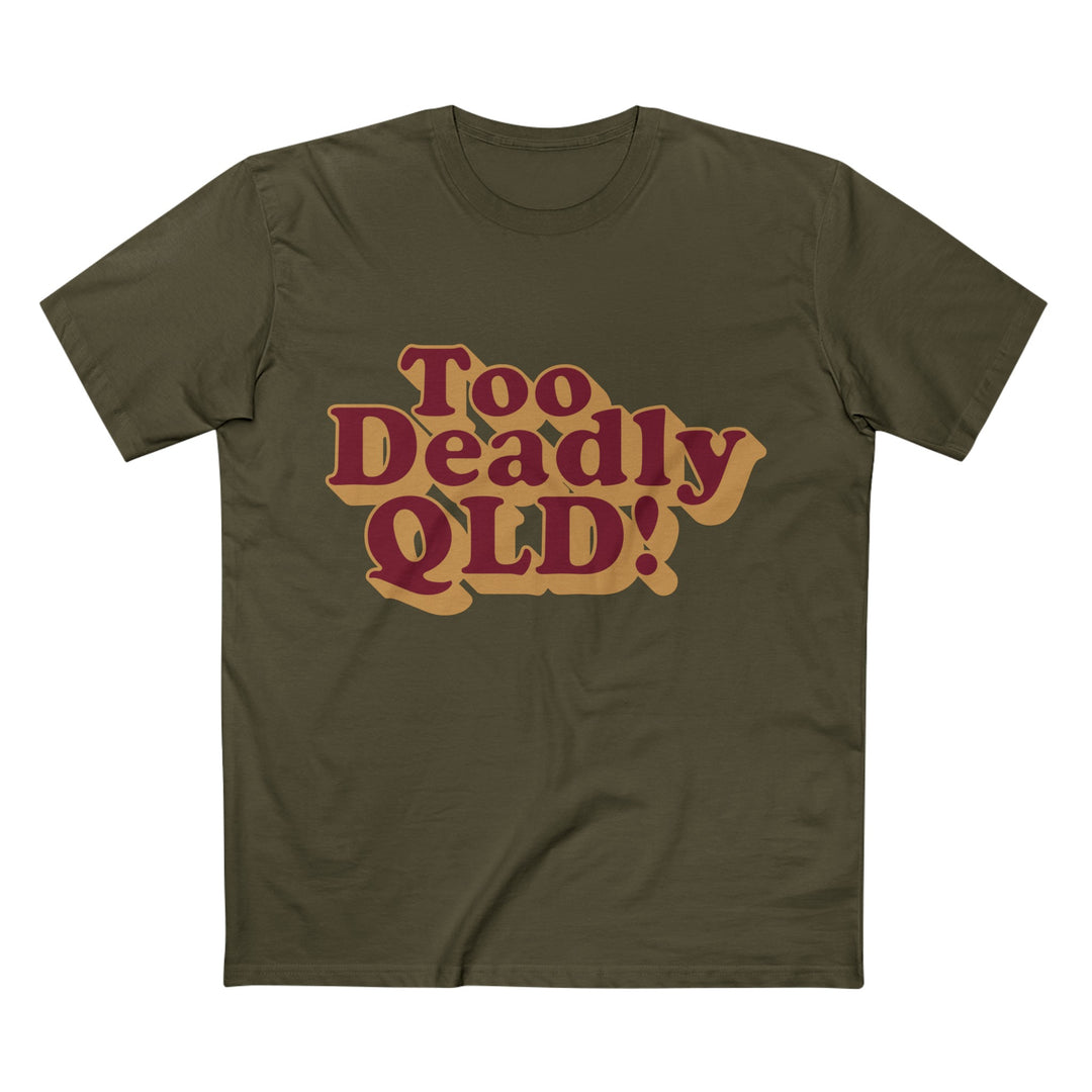 Too Deadly (Maroon & Gold) - Men's T-shirt