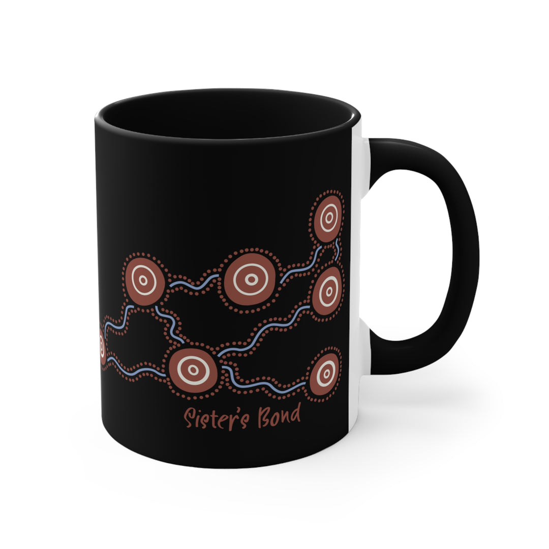 Sister's Bond - Colourful Accent Mug