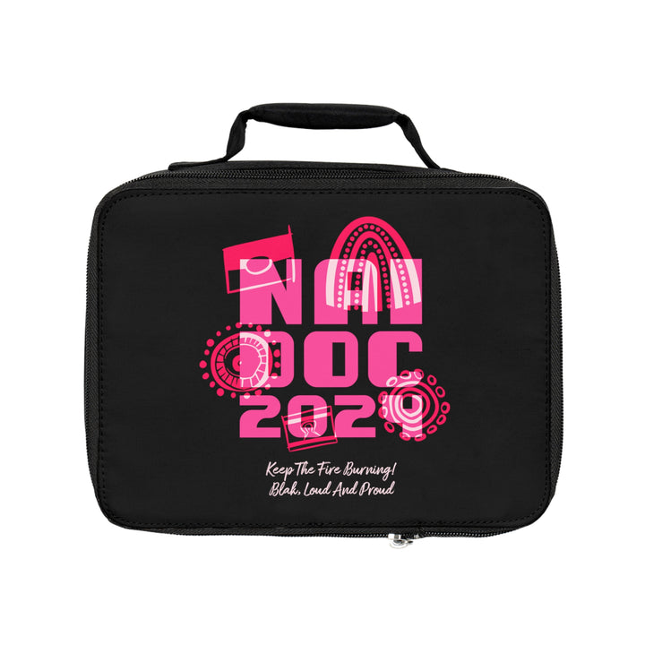 Our Fire Burns On! NAIDOC 2024 - Lunch Bag Black