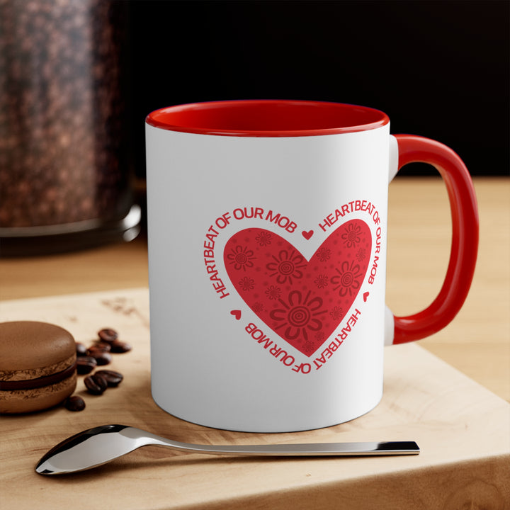 Strong Mum, Strong Mob - Colourful Accent Mug