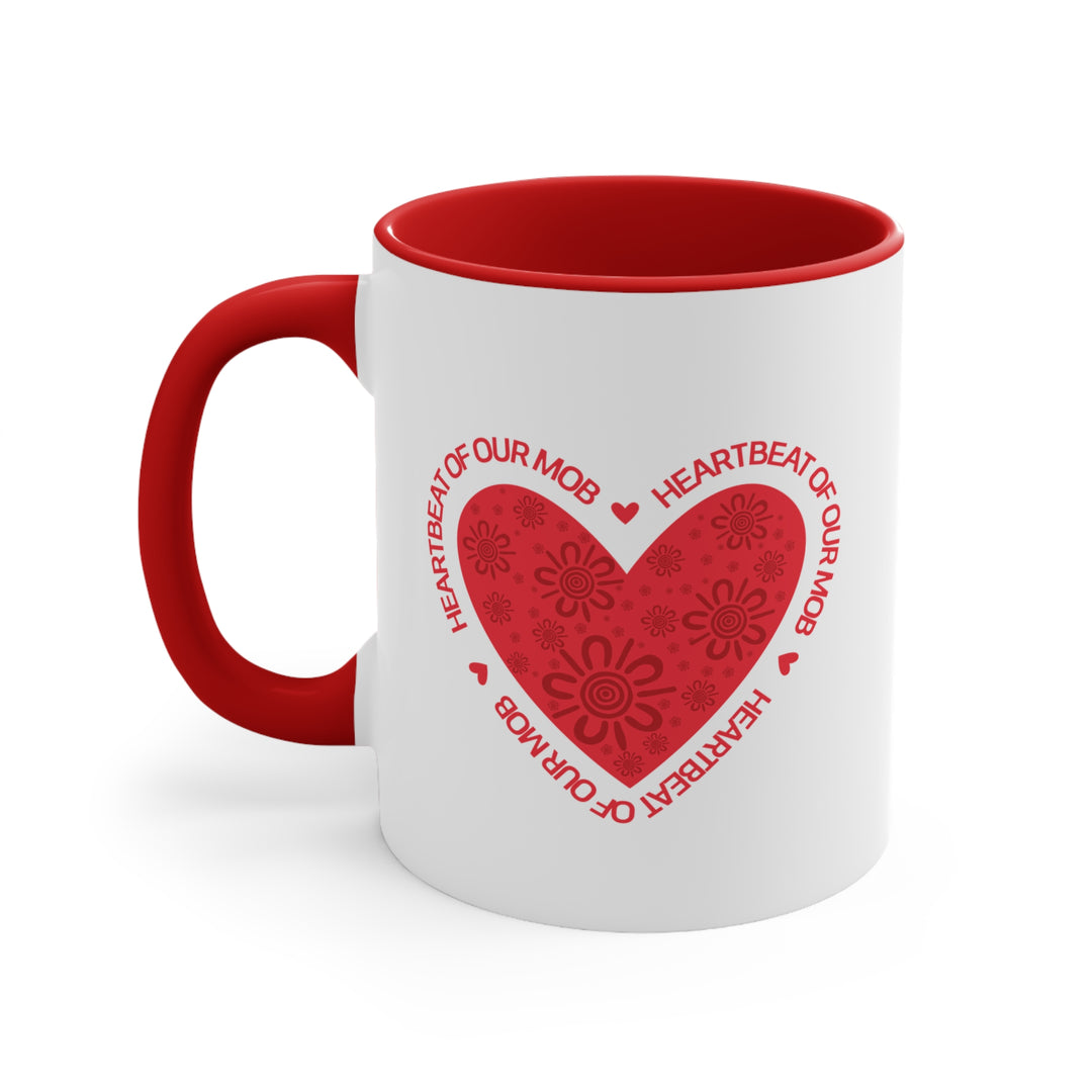 Strong Mum, Strong Mob - Colourful Accent Mug
