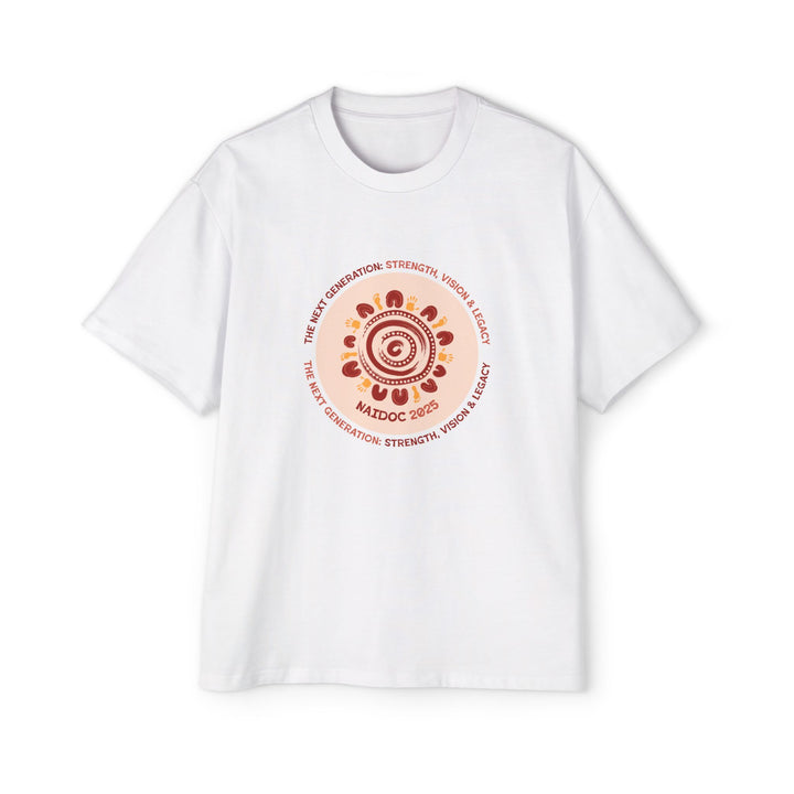 Pathways of Legacy - NAIDOC 2025 Men's Oversized T-Shirt