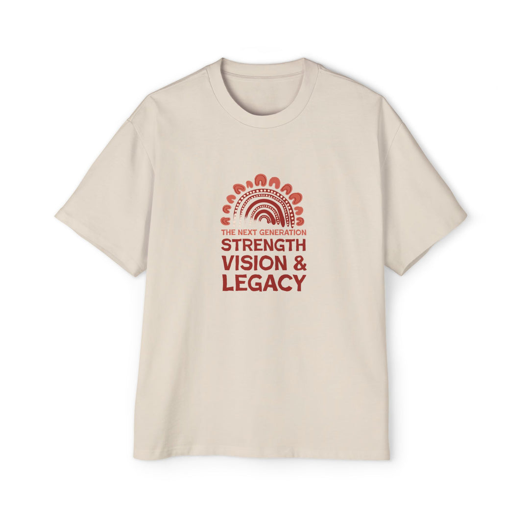 Legacy in Motion - NAIDOC 2025 Men's Oversized T-Shirt