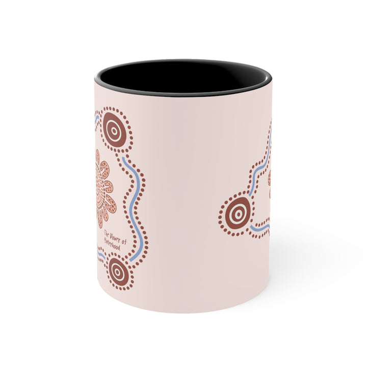 The Power of Sisterhood - Colourful Accent Mug