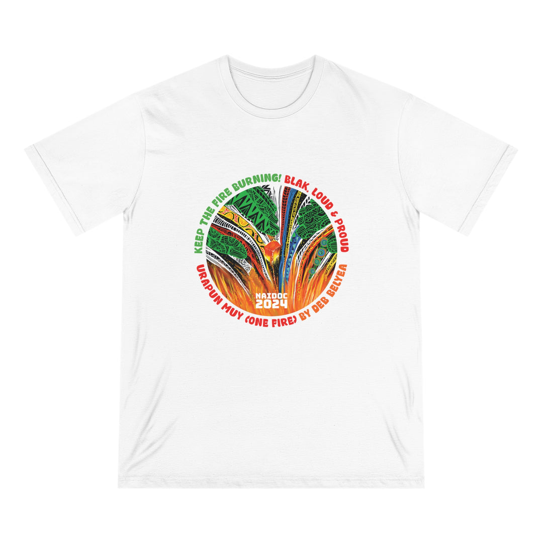 One Fire - NAIDOC 2024 Unisex Organic T-shirt