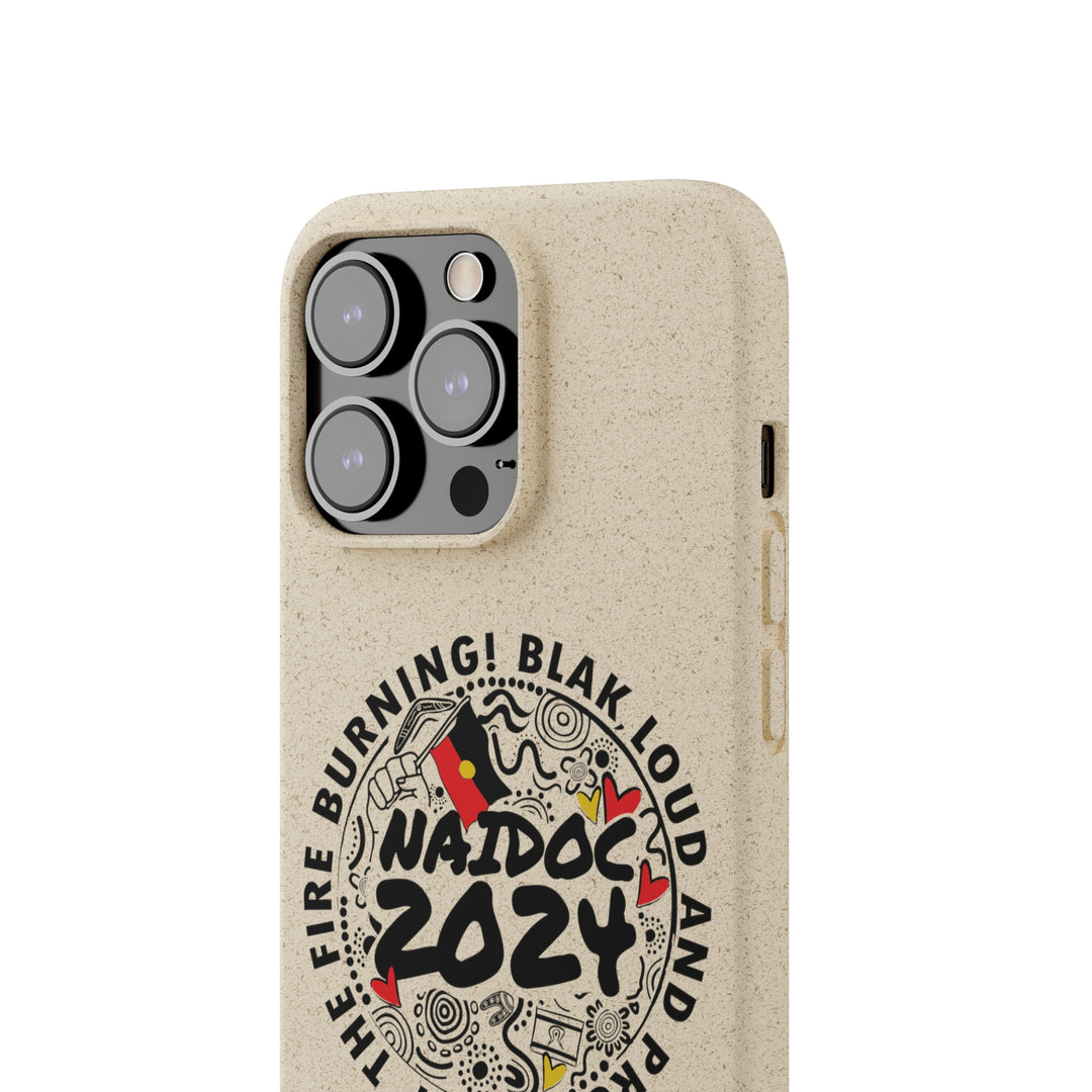 Blak, Loud and Proud NAIDOC 2024 - Biodegradable Phone Case