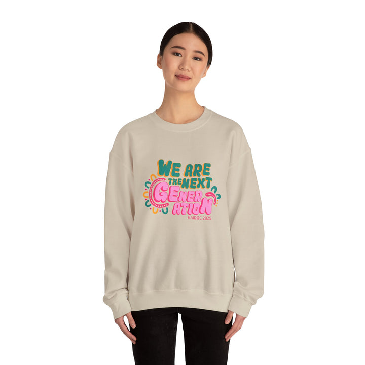 Vibrant Future (Bright Edition) - NAIDOC 2025 Unisex Sweatshirt