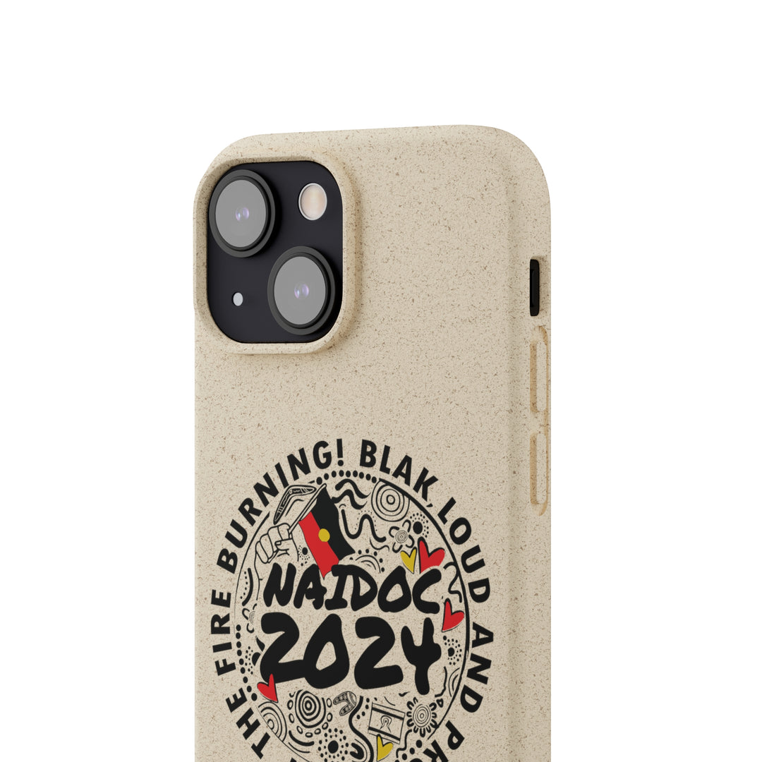 Blak, Loud and Proud NAIDOC 2024 - Biodegradable Phone Case