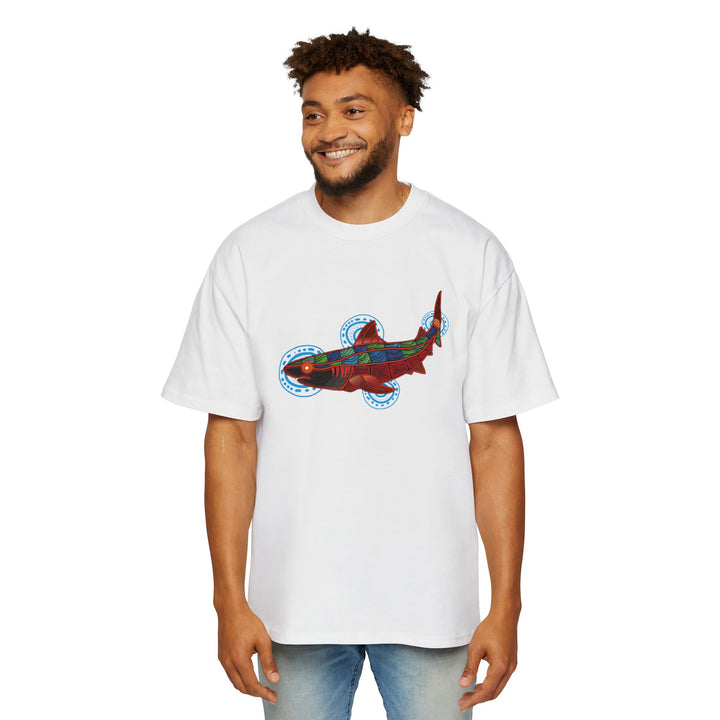 Tiger Shark – Shadows - Men's Oversized Tee