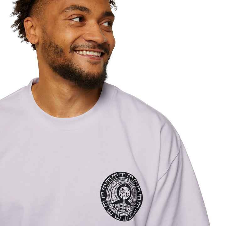 Deadly Dad (Pocket Print) - Men's Oversized Tee