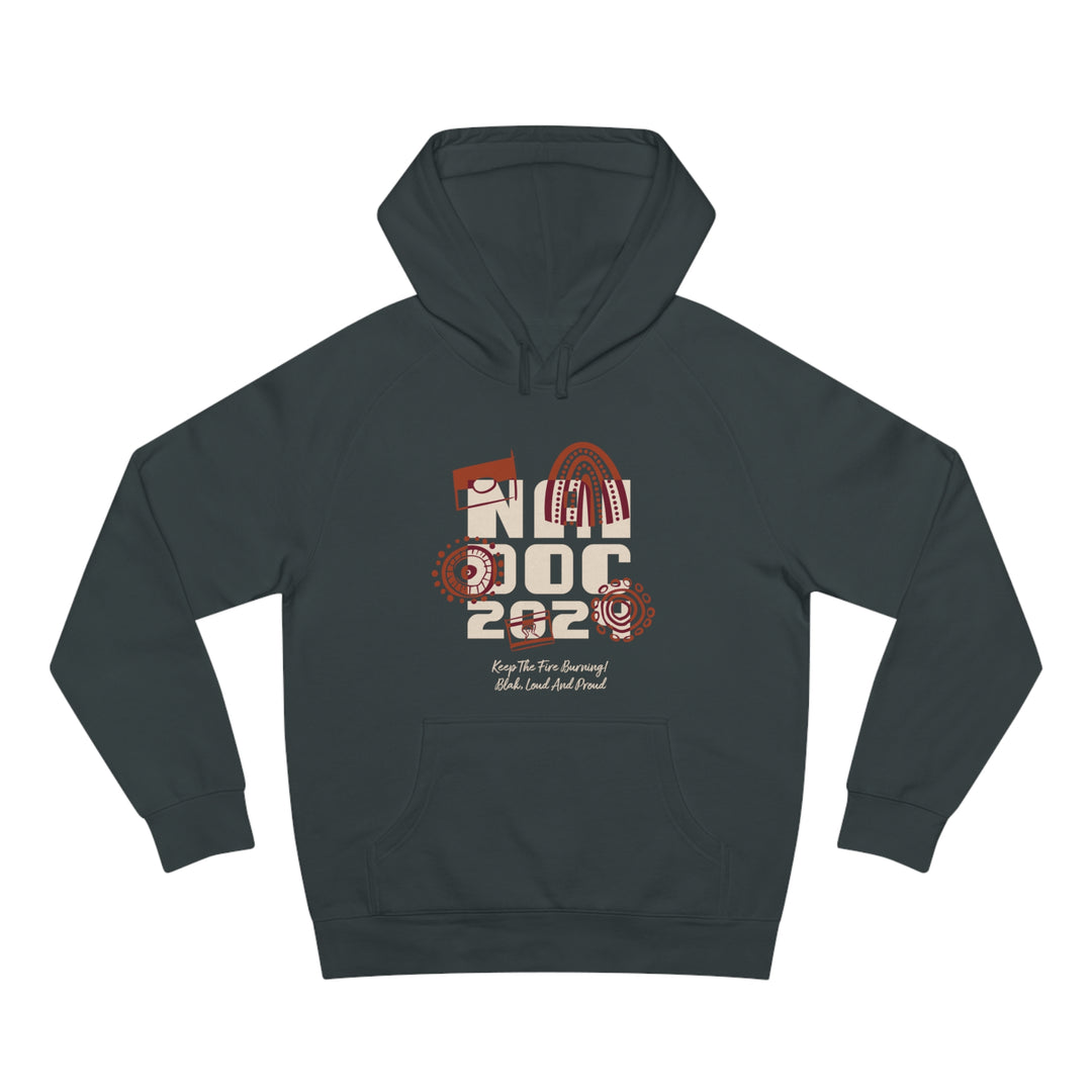 Our Fire Burns On! NAIDOC 2024 - Unisex Hoodie