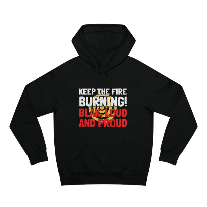 Keep The Fire Burning! NAIDOC 2024 - Unisex Hoodie