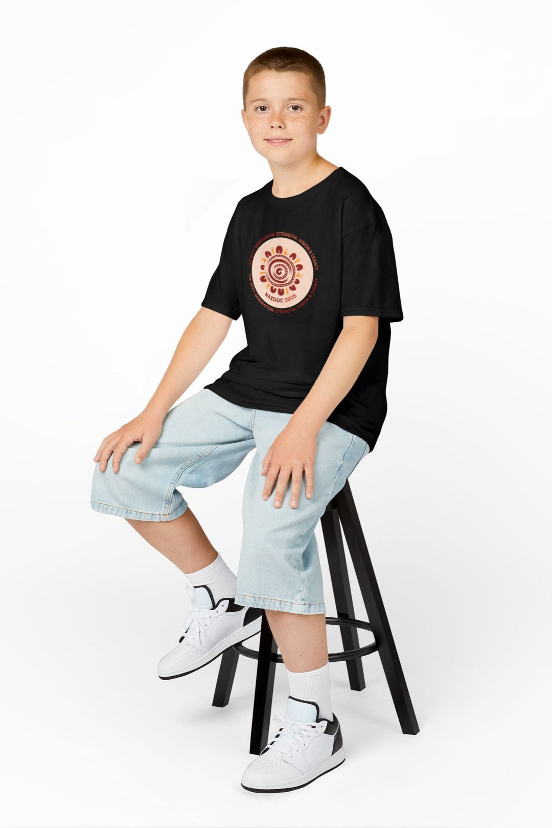 Pathways of Legacy - NAIDOC 2025 Kids' Cotton T-Shirt