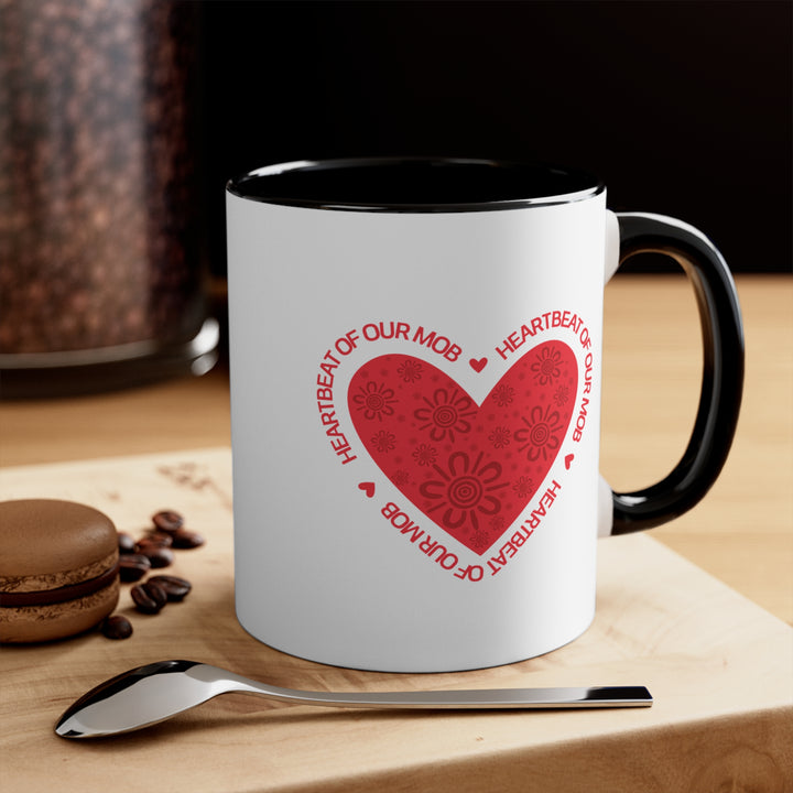 Strong Mum, Strong Mob - Colourful Accent Mug