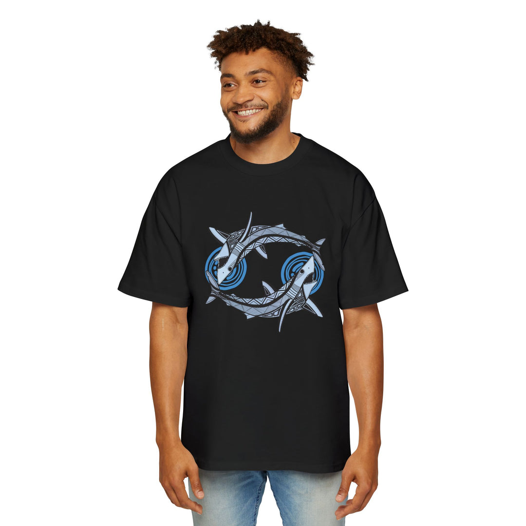 Mako’s – Reflective - Men's Oversized Tee