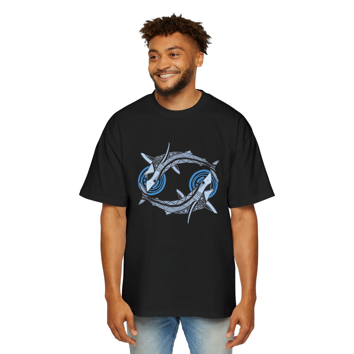Mako’s – Reflective - Men's Oversized Tee