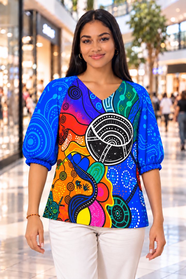 Continuing Our Legacy - 3/4 Sleeve Blouse