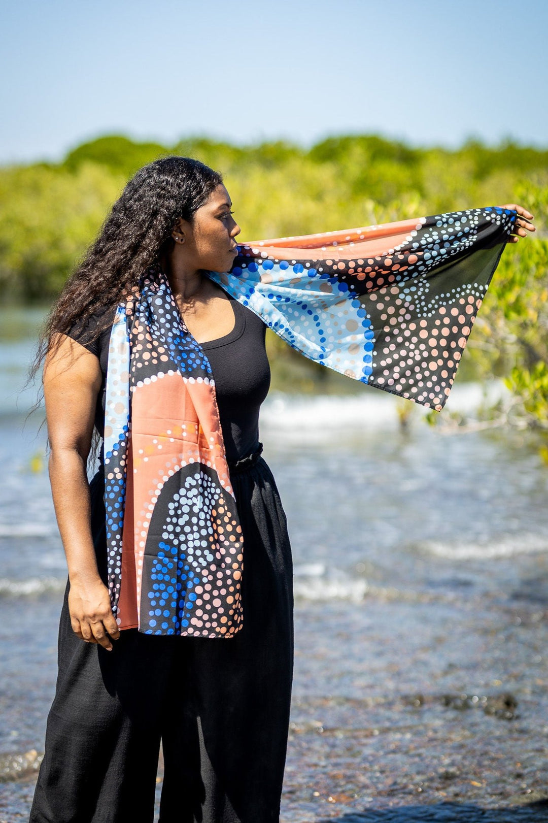 By The Waterhole - Chiffon Scarf