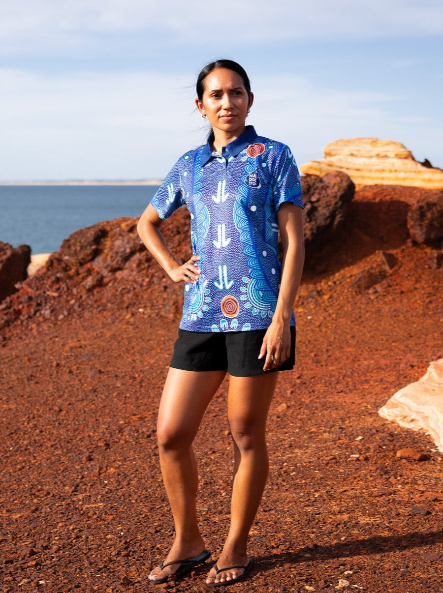 Journey Continues - NAIDOC 2024 Women's Polo – BW Tribal