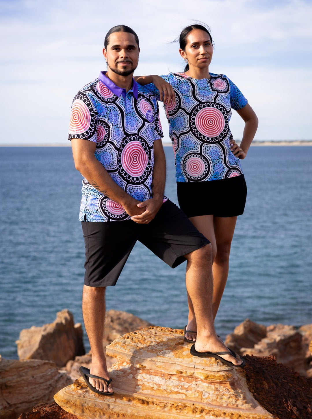 Wii Wilma-li (Make A Fire) - NAIDOC 2024 Women's Fashion Top (Limited Edition)