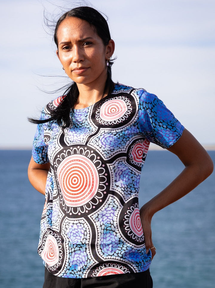 Wii Wilma-li (Make A Fire) - NAIDOC 2024 Women's Fashion Top (Limited Edition)