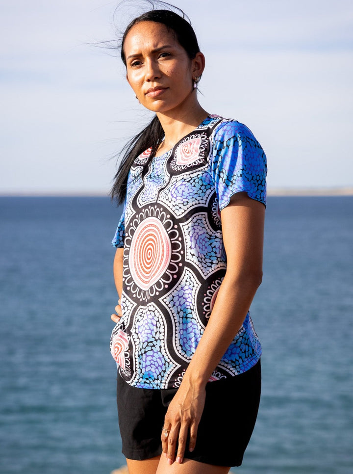 Wii Wilma-li (Make A Fire) - NAIDOC 2024 Women's Fashion Top (Limited Edition)