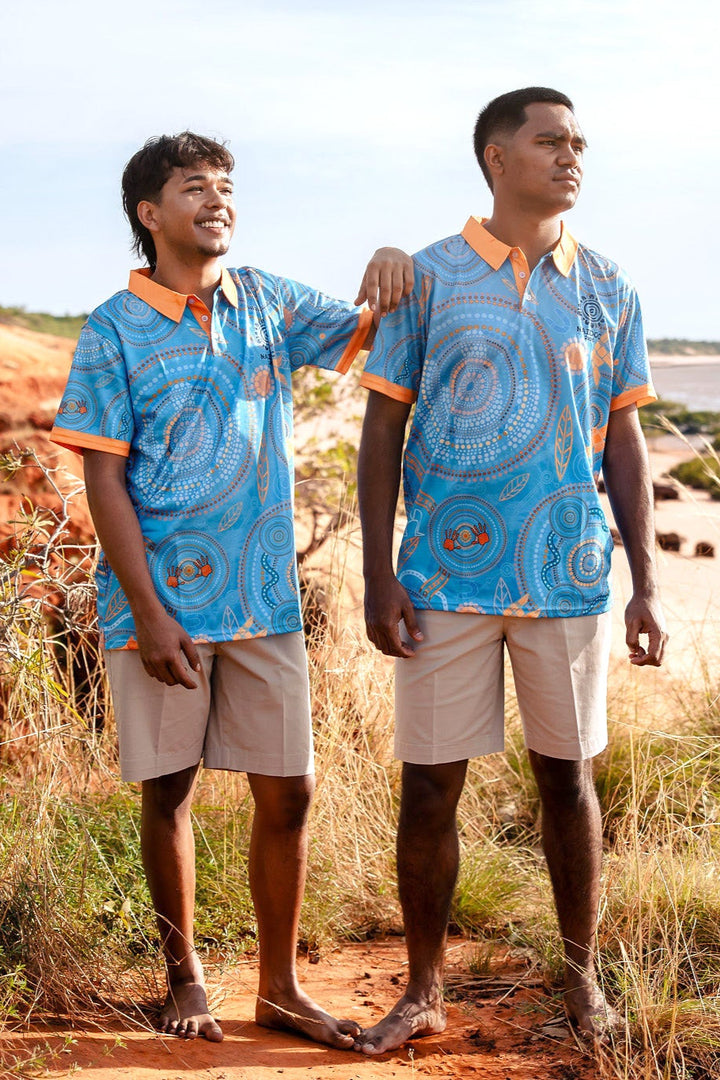 Never Stop the Dreaming - NAIDOC 2025 Men's Polo