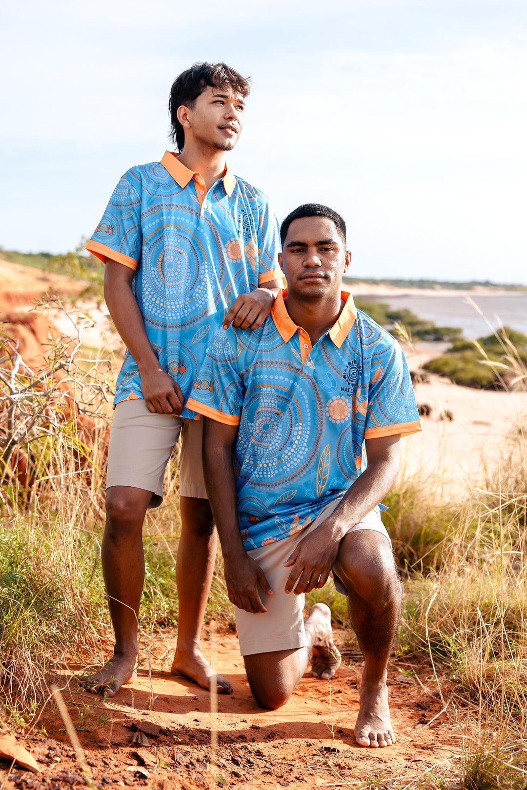 Never Stop the Dreaming - NAIDOC 2025 Men's Polo