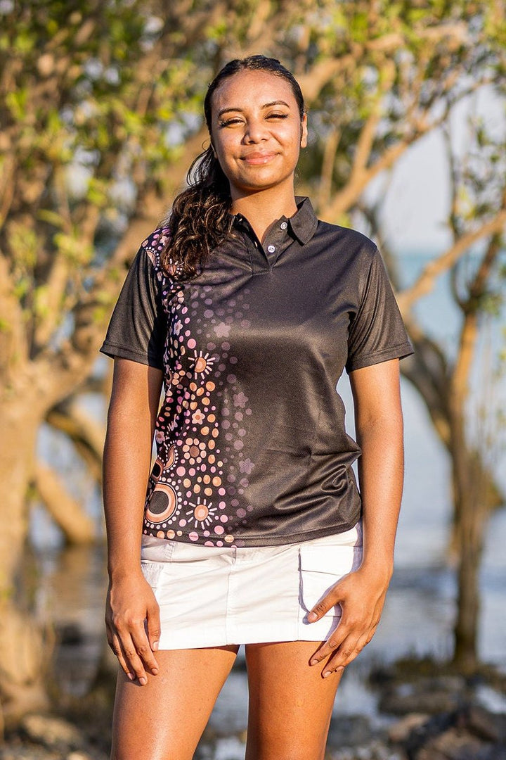 Bush Flower Song - Women's Polo