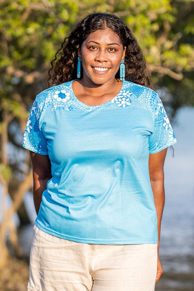 Nadyung (Healing Water) II - Women's Fashion Top