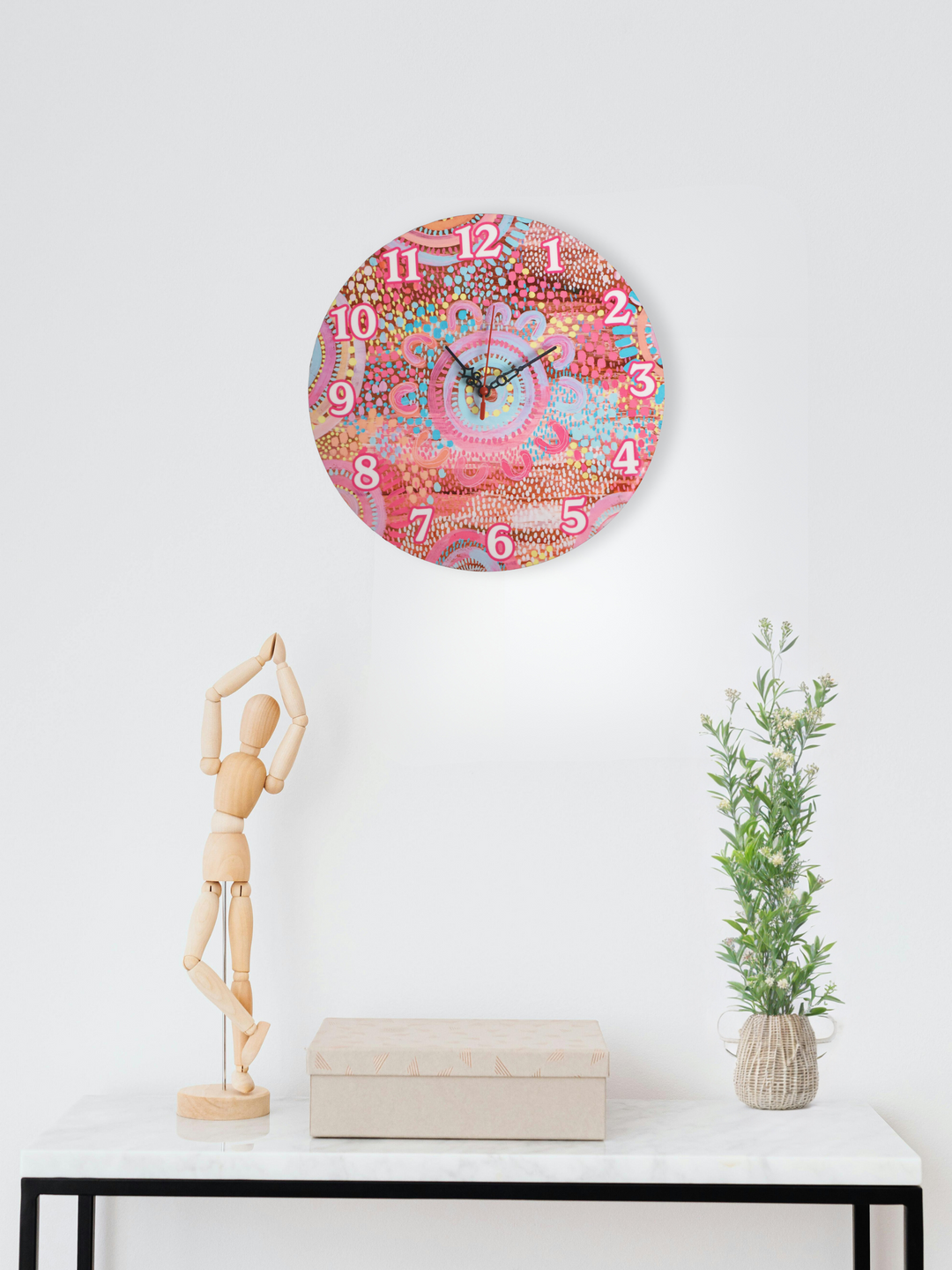 Let's Collect Seashells - Wall Clock