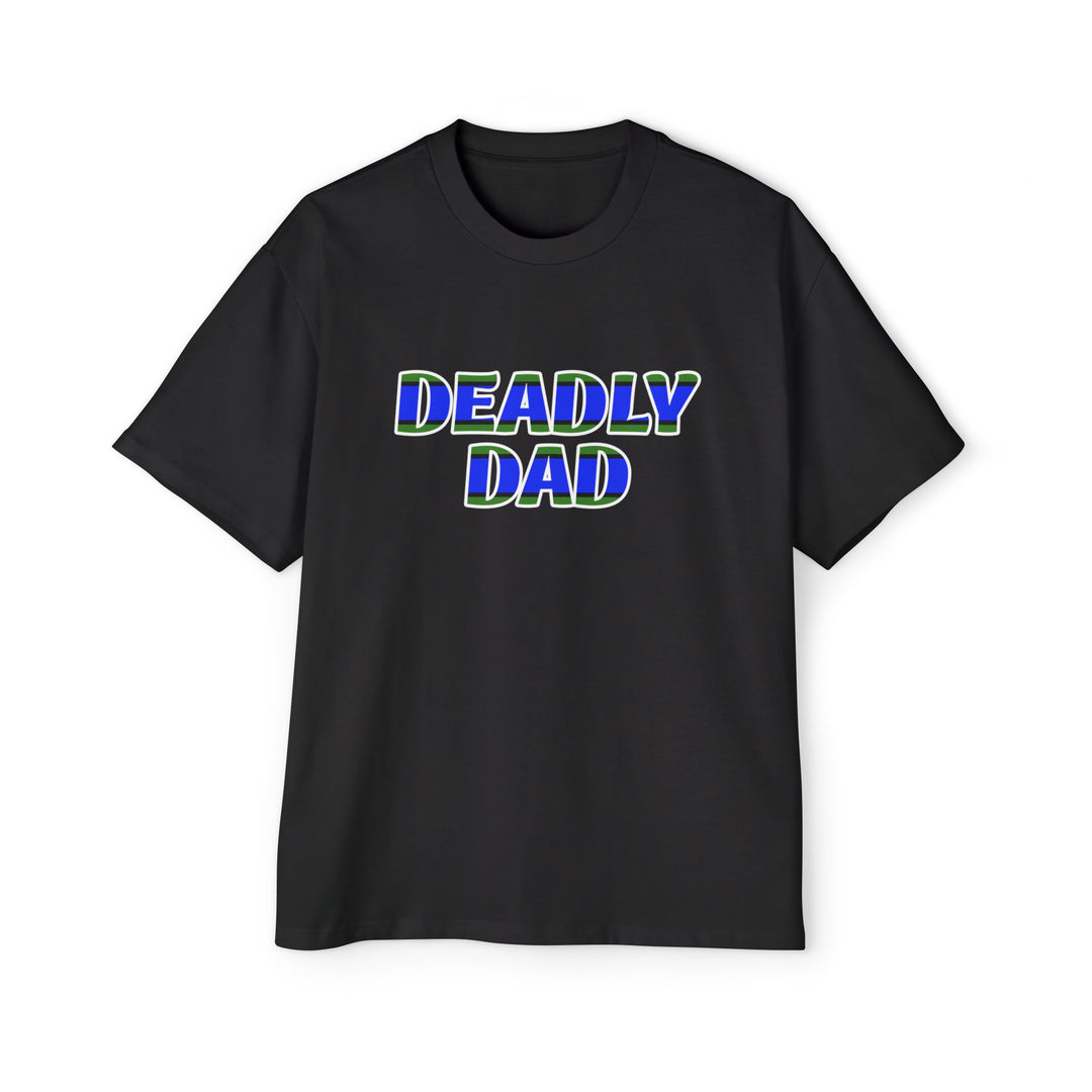 Deadly Dad (Island Style) - Men's Oversized Tee