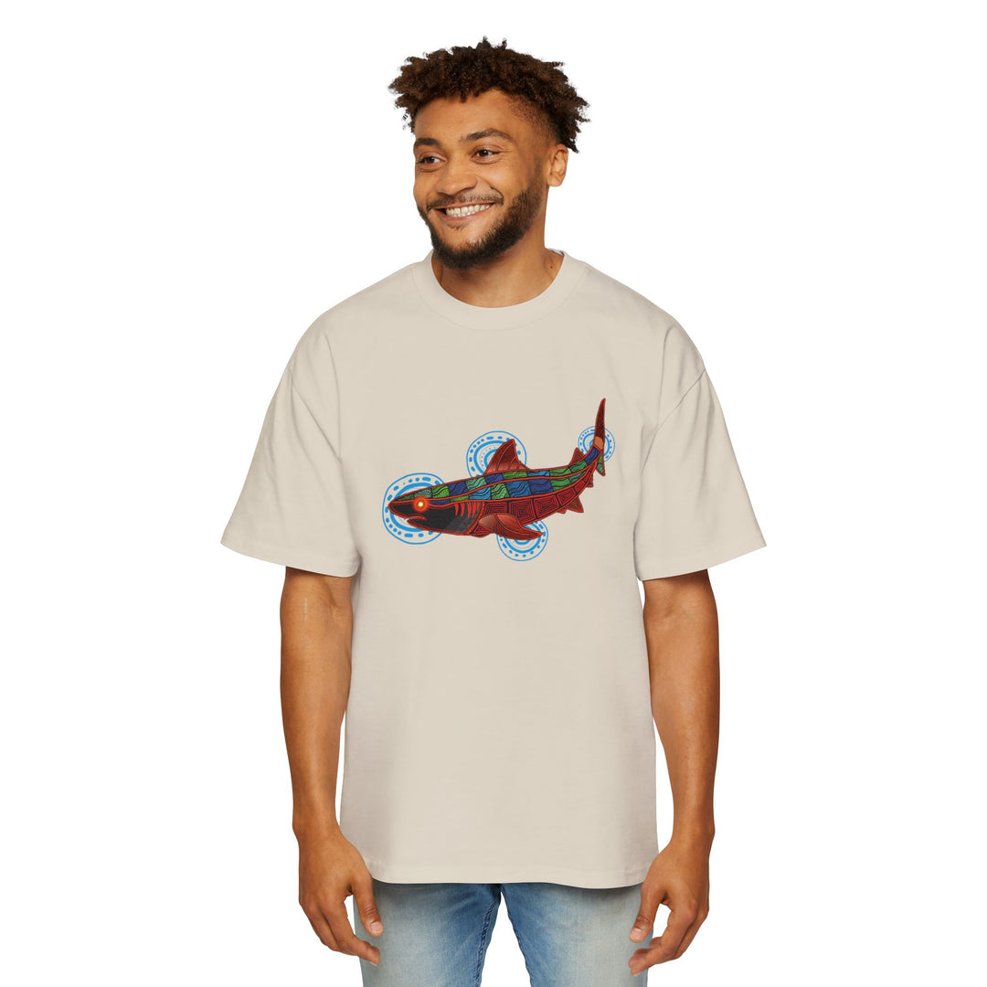 Tiger Shark – Shadows - Men's Oversized Tee