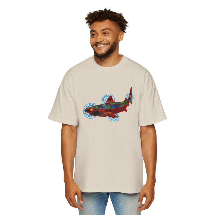 Tiger Shark – Shadows - Men's Oversized Tee