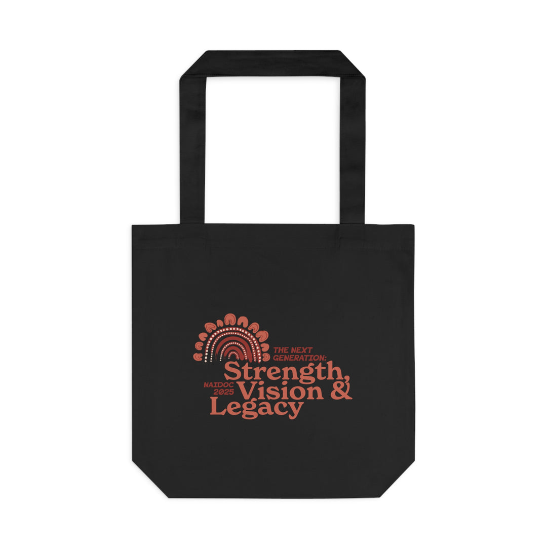 Strength, Vision & Legacy - NAIDOC 2025 Cotton Tote Bag