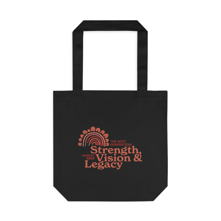 Strength, Vision & Legacy - NAIDOC 2025 Cotton Tote Bag