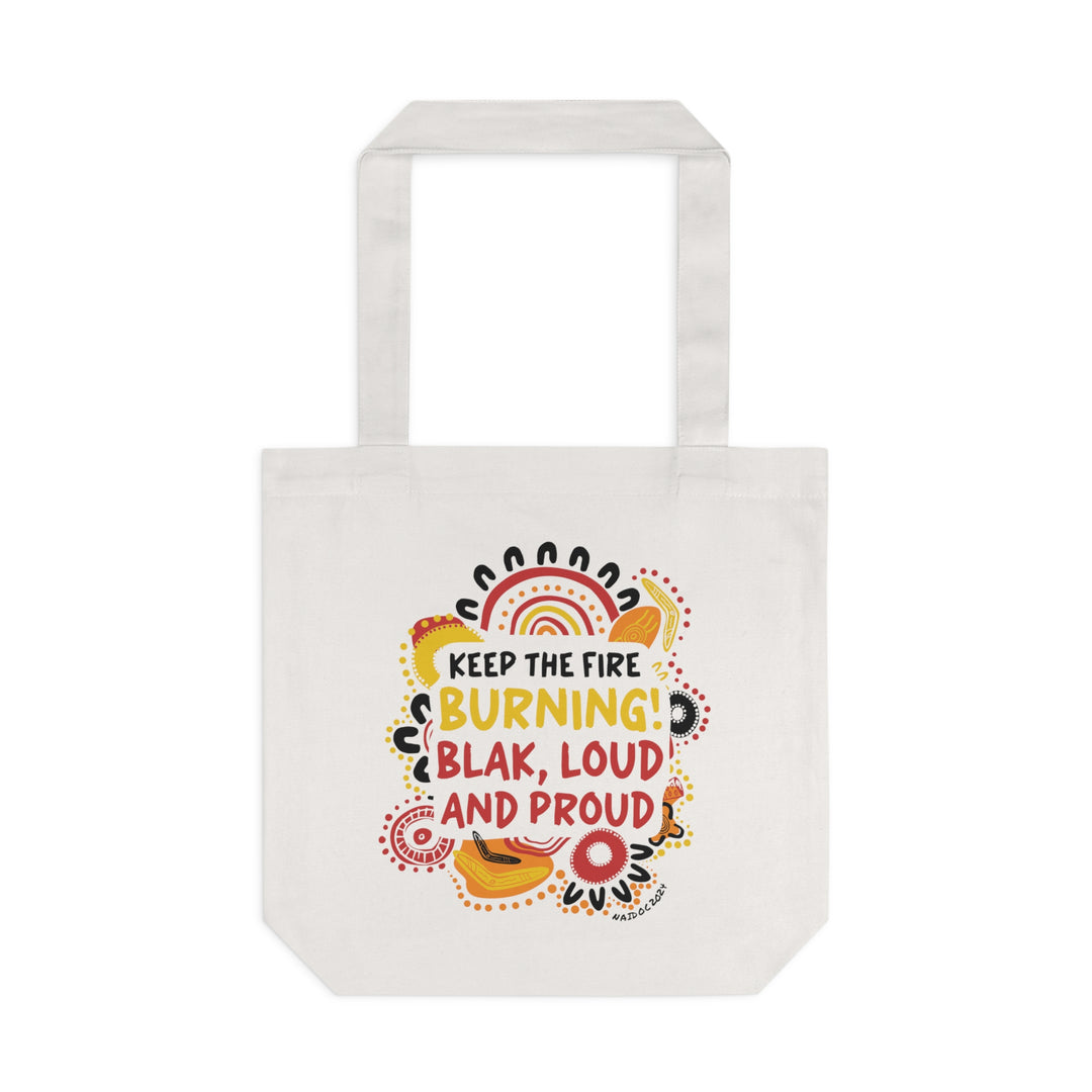 Fire Dance NAIDOC 2024 - Cotton Tote Bag