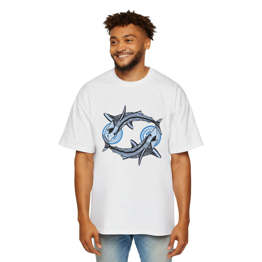 Mako’s – Reflective - Men's Oversized Tee